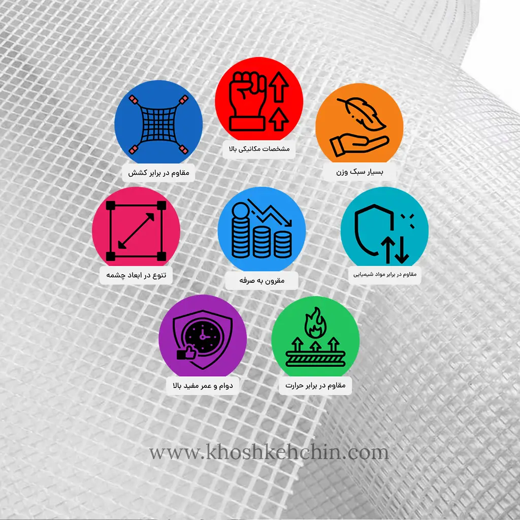 توری فایبر گلاس